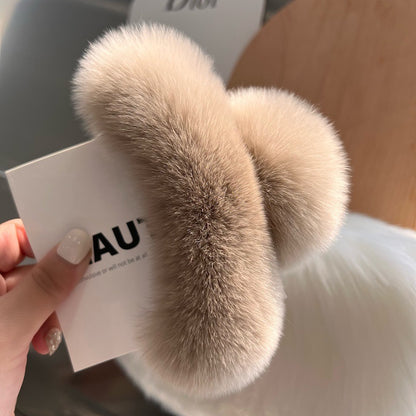 Plush Hair Clip