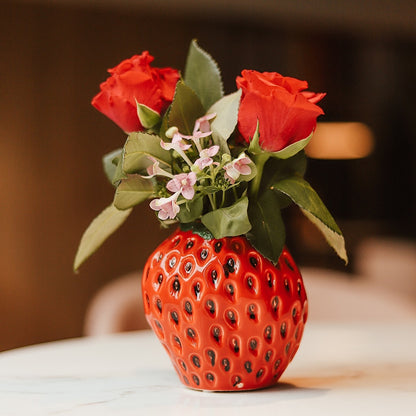 Strawberry Vase