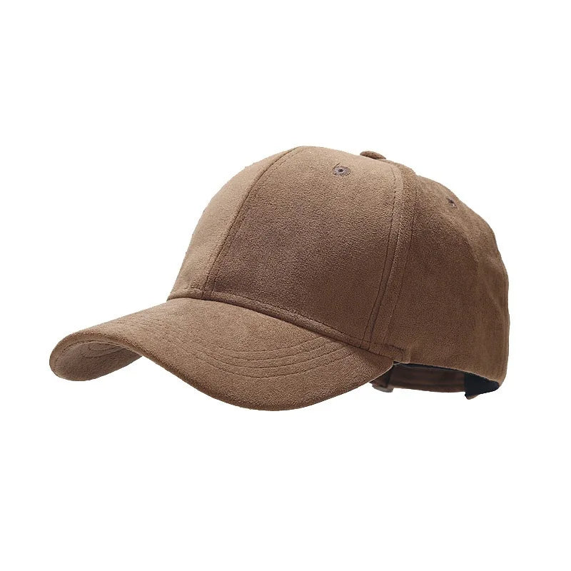 Suede Baseball Cap