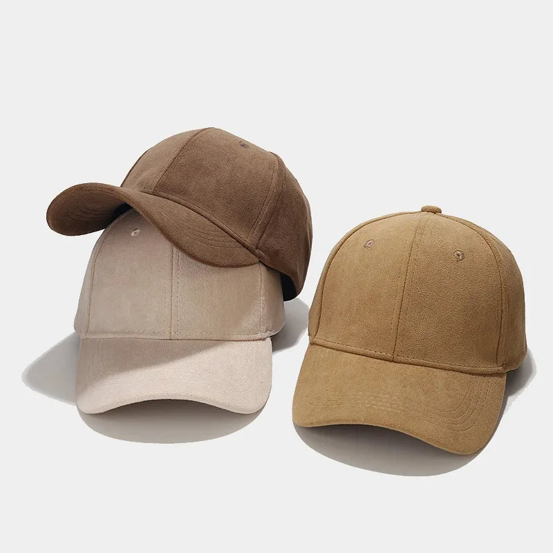 Suede Baseball Cap